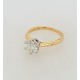 Pre Owned 18ct Diamond Solitaire Ring ZB139